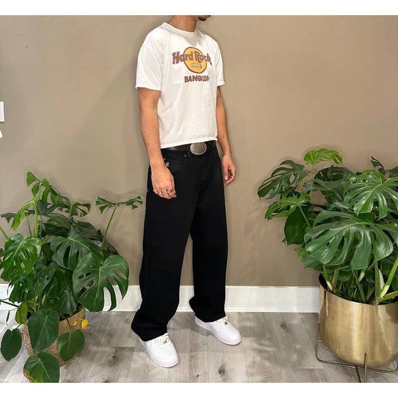 Vintage 90s Hard Rock Cafe Bangkok hang over movie cropped - Picture 3 of 12